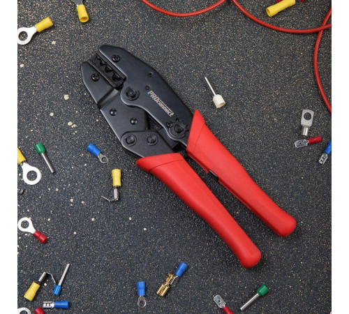 Кримпер для обжима изолированных и неизолированных гильз 1.5-10.0 кв.мм (ht-301 N) PROCONNECT 12-3016-4