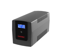 Источник бесперебойного питания ИБП Info LCD 1500В.А IEC C13 (4) USB + RJ45 DKC INFOLCD1500I