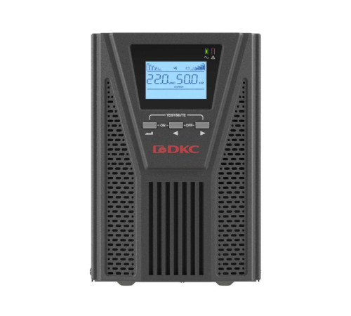ИБП Онлайн для Small Tower 1000 ВА/900Вт 1/1 2xSchuko EPO USB RS-232 RJ45 3х7А.ч DKC SMALLT1A10S