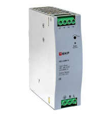 Блок питания на DIN-рейку 120Вт Uвх ~ 220В AC Uвых - 12В DC постоянного тока EKF DR-E-120W-12