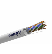 Кабель витая пара F/UTP 4х2х24AWG(0.48мм) кат.5E PVC Fluke tested TOKOV ELECTRIC TKE-C06-F/UTP-42-5E-305