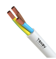 Провод TOKOV ELECTRIC ПВС 3х4(2х4+1х4)380В Б (уп.100м) 1945525