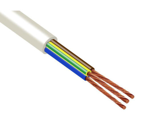 Провод TOKOV ELECTRIC ПВС 3х1.5 (2х1.5+1х1.5) 380В Б (уп.10м) 1945440