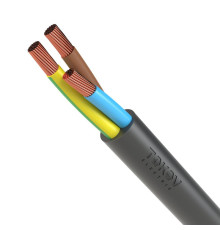 Провод TOKOV ELECTRIC ПВС 3х0.75(2х0.75+1х0.75) 380В Ч (уп.100м) 1945519