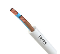 Провод TOKOV ELECTRIC ПВС 2х0.75 380В Б (уп.100м) 1945511
