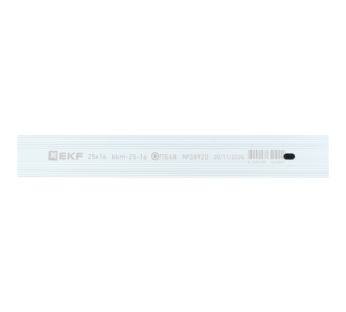 Кабель-канал 40х25 L2000 пластик бел. EKF kkm-40-25