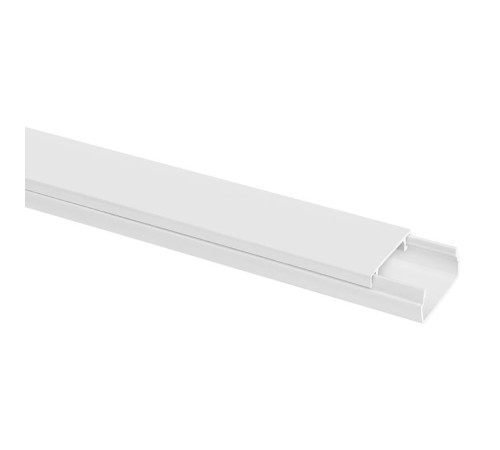 Кабель-канал 20х10 L2000 пластик бел. TOKOV ELECTRIC TKE-KK-20-10-2000-WH