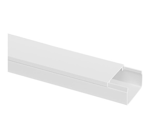 Кабель-канал 25х16 L2000 пластик бел. TOKOV ELECTRIC TKE-KK-25-16-2000-WH