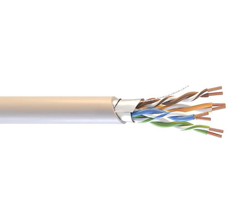 Кабель СегментЛАН F/UTP кат.5Е PVCLS нг(A)-FRLS 2х2х0.52 (м) СегментЭнерго С6070
