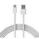 Шнур USB 3.1 type C (male)-USB 2.0 (male) 1м бел. Rexant 18-1881-1