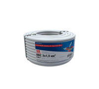 Провод ПВС 3x1.5 Б (уп.50м) Rexant 01-8046-50