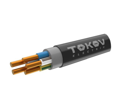 Кабель TOKOV ELECTRIC ВВГнг(А)-LS 5х16 ОК (N PE) 1кВ (м) ТХМ00408980 Кабель TOKOV ELECTRIC ВВГнг(А)-LS 5х16 ОК (N PE) 1кВ (м) ТХМ00408980