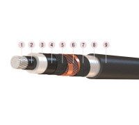 Кабель АПвПу2г 1х120/95 10кВ (м) Камкабель