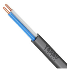 Кабель TOKOV ELECTRIC ВВГ-Пнг(А)-LSLTx 2х1.5 ОК (N) 0.66кВ (м) УТ000030885