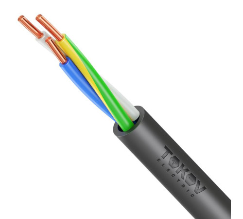Кабель TOKOV ELECTRIC ППГнг(А)-HF 3х16 ОК (N PE) 1кВ (м) ТХМ00416252