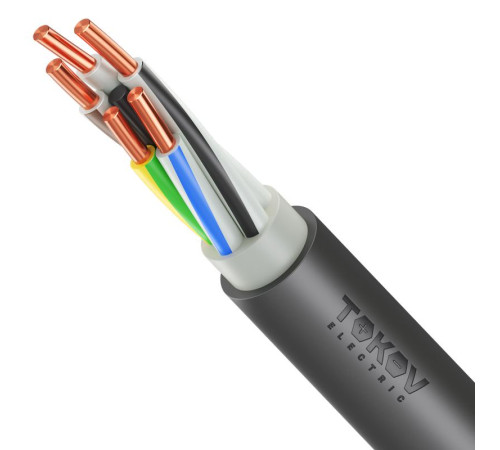 Кабель TOKOV ELECTRIC ППГнг(А)-HF 5х16 ОК (N PE) 1кВ (м) ТХМ00416254