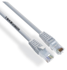 Патч-корд кат.6 U/UTP 24 AWG LSZH 0.3м TOKOV PRO TKP-PC06-6U-CULSZH-030M