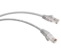 Патч-корд кат.5E U/UTP неэкранир. 2хRJ45/8p8c LSZH PC-UTP-RJ45-Cat.5e-1.5m-LSZH 1.5м сер. Cabeus 8864c