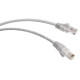 Патч-корд кат.5E U/UTP неэкранир. 2хRJ45/8p8c LSZH PC-UTP-RJ45-Cat.5e-1.5m-LSZH 1.5м сер. Cabeus 8864c