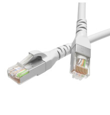 Патч-корд кат.5E F/UTP экранир. 4х2 LSZH 10м бел. DKC RN5EFU4500WH