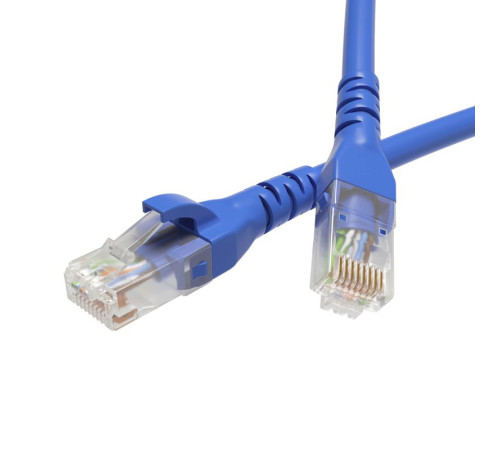 Патч-корд кат.6 U/UTP неэкранир. 4х2 LSZH 0.5м син. DKC RN6UU4505BL