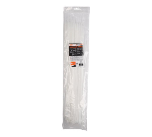 Хомут кабельный PCT 4.8х450-100WH 4.8х450 PA6.6 бел.(уп.100шт) JazzWay 5054127
