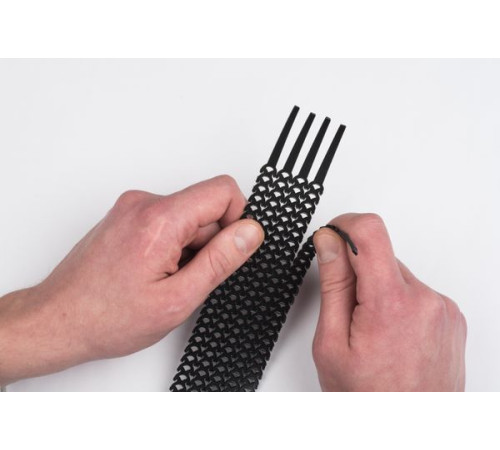 Хомут гибкий многоразовый зел. FlexSTRAP (уп.20шт) PROxima EKF plc-fs-gr