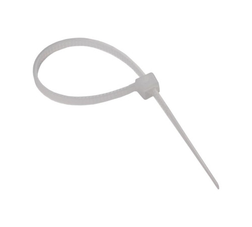 Хомут кабельный PCT 2.5х080-100WH 2.5х80 PA6.6 бел.(уп.100шт) JazzWay 5053670