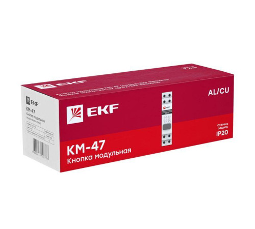 Кнопка модульная КМ-47 серая EKF mdb-47-grey-pro Кнопка модульная КМ-47 серая EKF mdb-47-grey-pro