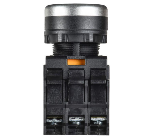 Кнопка d22мм 1НО+1НЗ MASTER с подсветкой красн. IEK MI-BT60-11D-3-12-K04