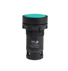 Кнопка с фиксацией OptiSignal Compact D22 С7-PH-310 зел. 1НО XB7NH31 КЭАЗ 362062