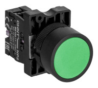Кнопка управления NP2-EA35 1НО+1НЗ IP40 без подсветки зел. (R) CHINT 573899