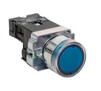 Кнопка BW61 с подсветкой 24В син. NO PROxima EKF xb2-bw61-24