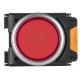 Кнопка d22мм 1НО+1НЗ MASTER красн. IEK MI-BT60-11-3-22-K04