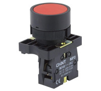 Кнопка управления NP2-EA42 1НЗ IP40 без подсветки красн. (R) CHINT 574089
