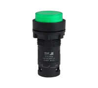 Кнопка с подсветкой OptiSignal Compact D22 С7-PL-M310 зел. 1НО 230В AC XB7NW33M1 КЭАЗ 362100