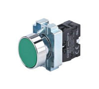 Кнопка управления NP2-BA31 без подсветки 1НО IP40 (R) зел. CHINT 573956