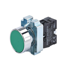 Кнопка управления NP2-BA31 без подсветки 1НО IP40 (R) зел. CHINT 573956