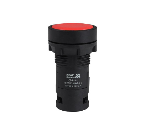Кнопка OptiSignal Compact D22 С7-P-401 красн. 1НЗ XB7NA42 КЭАЗ 362027