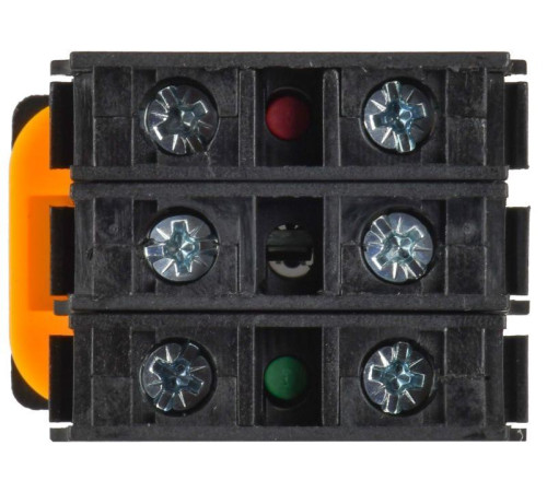 Кнопка d22мм 1НО+1НЗ MASTER с подсветкой красн. IEK MI-BT60-11D-3-12-K04