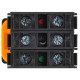 Кнопка d22мм 1НО+1НЗ MASTER с подсветкой красн. IEK MI-BT60-11D-3-12-K04