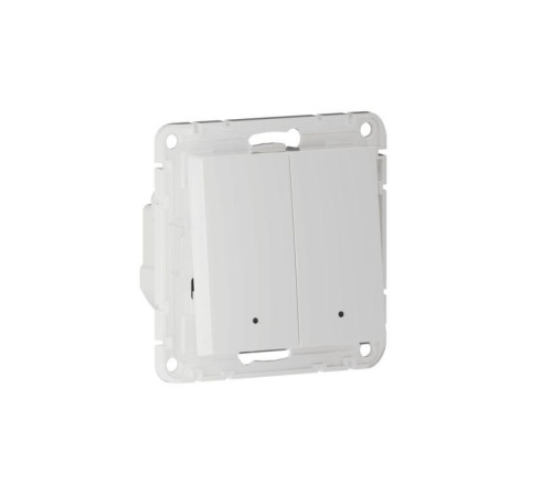 Выключатель 2-кл. AtlasDesign Smart 10А (сх. 5) L+N с подсветкой Zigbee механизм бел. SE ATN000153Z