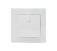 Кнопка звонка 1-кл. СП Валенсия 10А IP20 бел. PROxima EKF EWV10-026-10