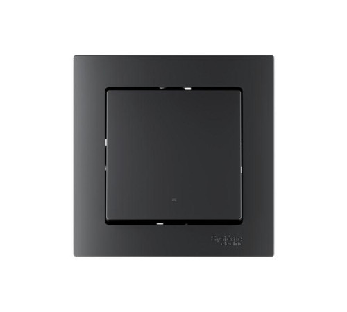 Выключатель 1-кл. AtlasDesign Smart 10А (сх. 1) L+N с подсветкой Zigbee механизм карбон SE ATN001013Z
