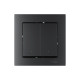 Выключатель 2-кл. AtlasDesign Smart 10А (сх. 5) L+N с подсветкой Zigbee механизм карбон SE ATN001053Z