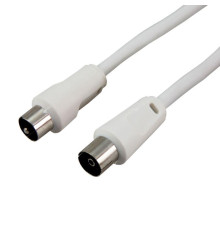 Шнур TV Plug - TV Jack 10м бел. Rexant 18-0007