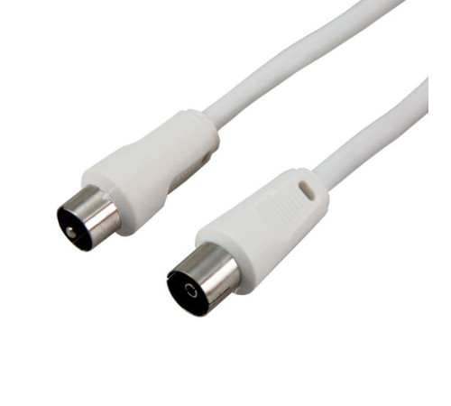 Шнур TV Plug - TV Jack 10м бел. Rexant 18-0007