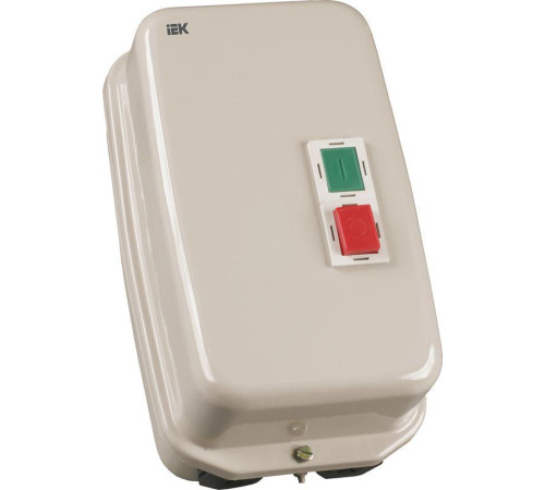 Контактор КМИ-34062 40А 380В/АС3 IP54 IEK KKM36-040-380-00 Контактор КМИ-34062 40А 380В/АС3 IP54 IEK KKM36-040-380-00