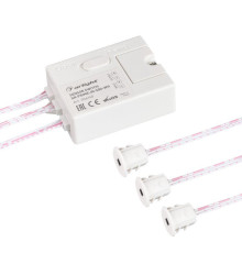 Датчик-ИК SR-PRIME-IN-S80-WH (12-24В 96-192Вт DOOR/HAND) (IP20 пластик) Arlight 036165