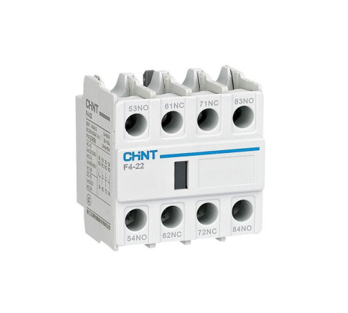 Приставка доп.контакты F4-22 к контактору NC1 NC2 NC8 (R) CHINT 439520